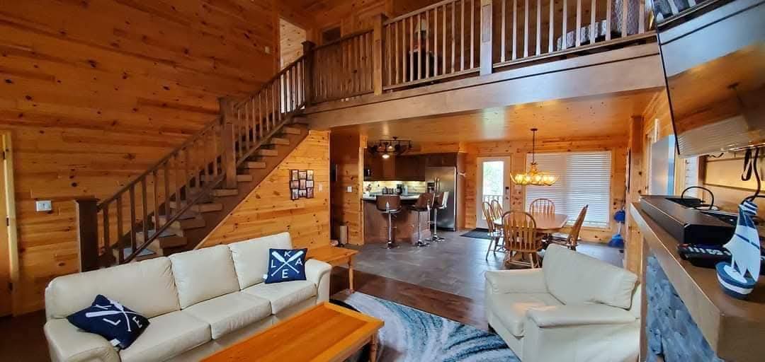 Open concept living room